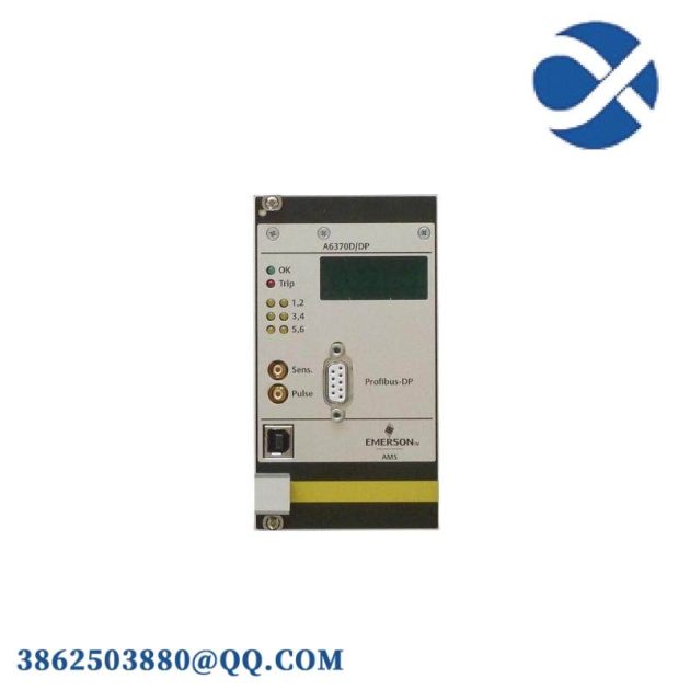 EMERSON A6370D Overspeed Protection Monitor - Speed Control Solutions