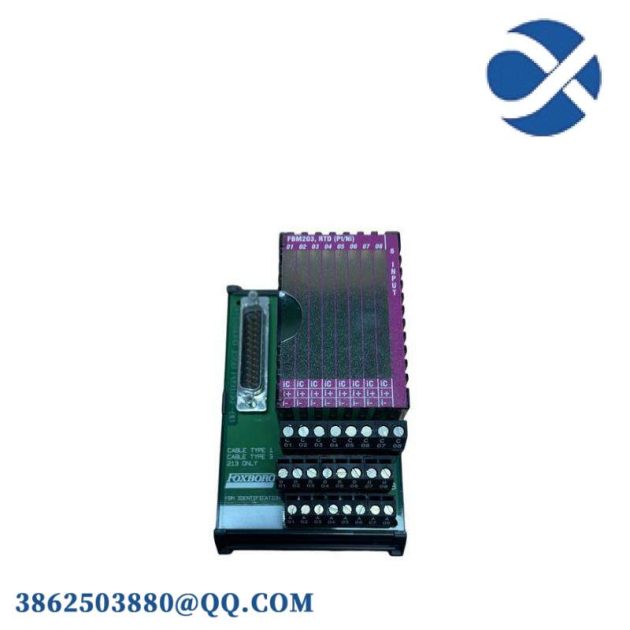 FOXBORO P0961BD-GW30B - High Performance Control Module for Industrial Automation