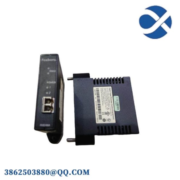 Foxboro RH924WA - High-Speed Fiber Optic Network Adapter, Optimized for Industrial Control Systems