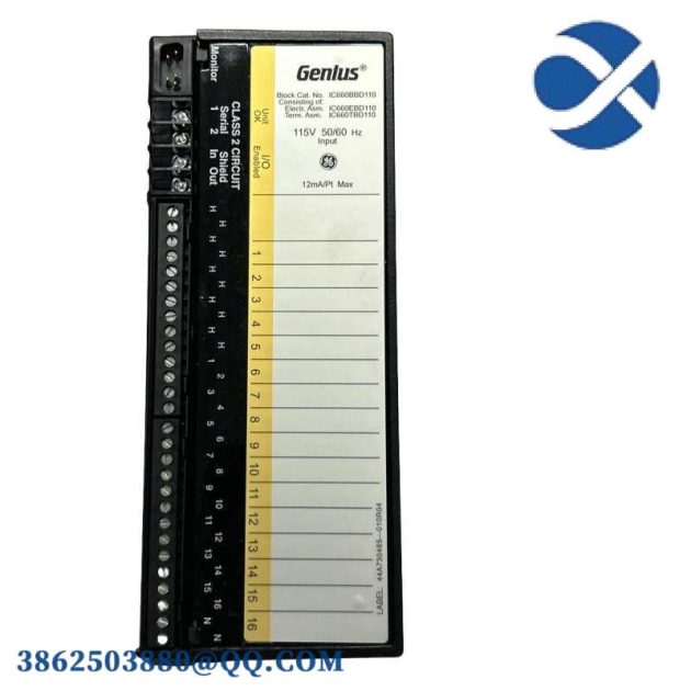 GE IC660BBD110 Output Block for PLC