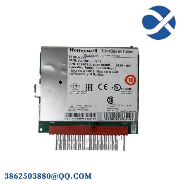 Honeywell 900H01-0202: Digital Output Relay Module, Control Precision at Your Fingertips